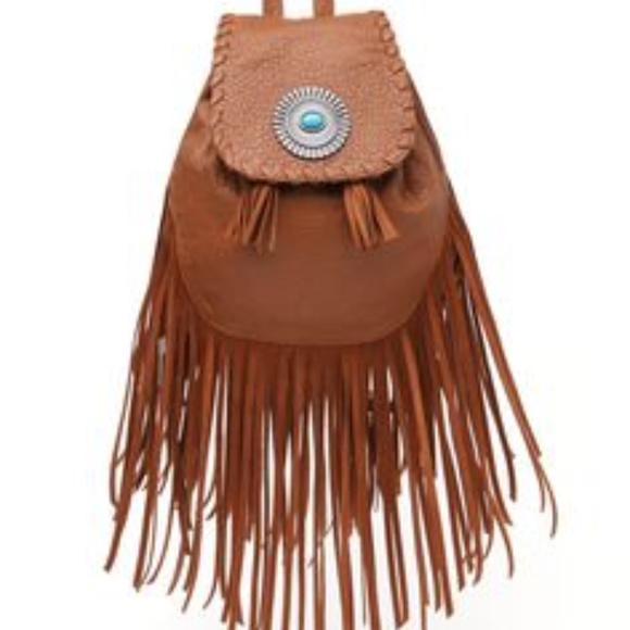 PacSun Handbags - Fringe bohemian festival backpack